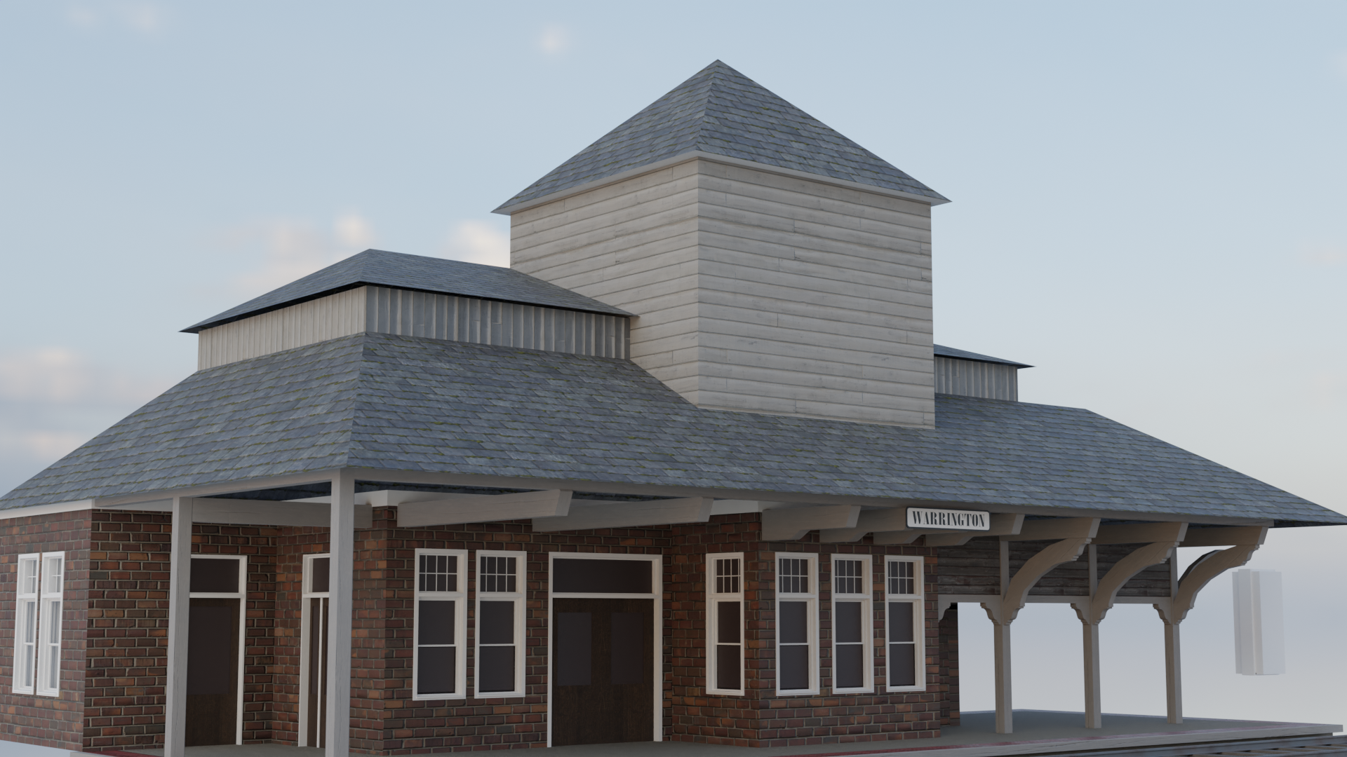 train station progress 6